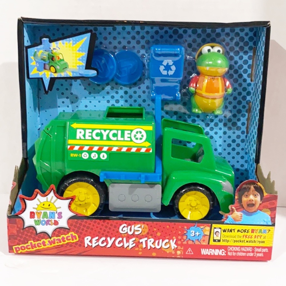 Ryan’s world Gus recycle truck